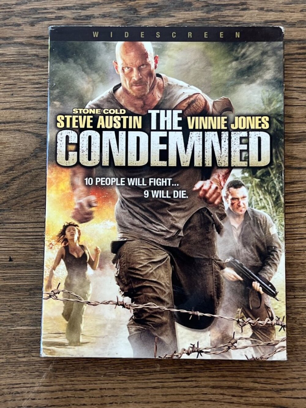 The Condemned 2007 Movie DVD Widescreen Action Thriller Steve Austin Pre-Owned